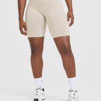 Effortless Seamless Cycling Shorts | Sand