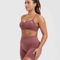 Effortless Strappy Bralette | Berry