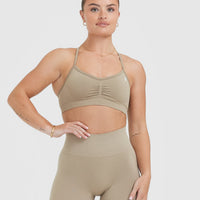 Effortless Strappy Bralette | Washed Sandstone