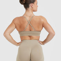 Effortless Strappy Bralette | Washed Sandstone