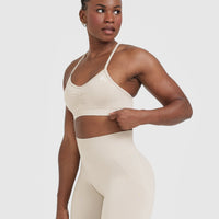 Effortless Strappy Bralette | Sand