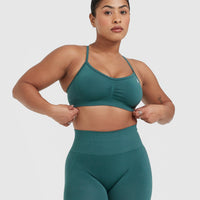 Effortless Strappy Bralette | Marine Teal