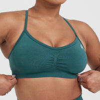 Effortless Strappy Bralette | Marine Teal