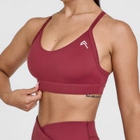 Everyday Sports Bra | Burnt Cherry