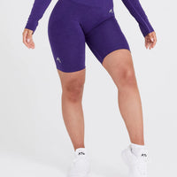 Effortless Seamless Cycling Shorts | Amethyst