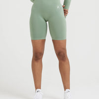 Effortless Seamless Cycling Shorts | Sage