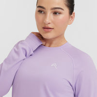 Go To Seamless Loose Long Sleeve Top | Wisteria Purple