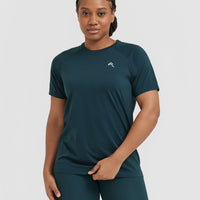 Go To Seamless Loose Top | Oil Blue