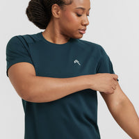 Go To Seamless Loose Top | Oil Blue