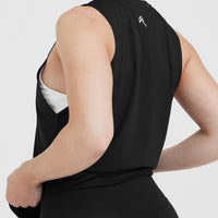 Go To Muscle Vest | Black
