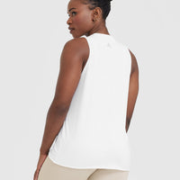 Go To Muscle Vest | White