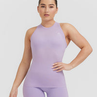 Go To Seamless Fitted High Neck Vest | Wisteria Purple