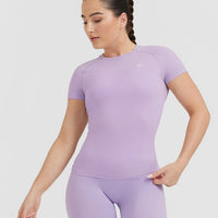 Go To Seamless Fitted Top | Wisteria Purple