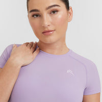 Go To Seamless Fitted Top | Wisteria Purple