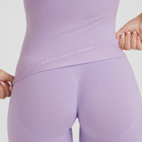 Go To Seamless Fitted Top | Wisteria Purple
