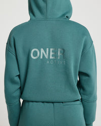 Classic Lounge Hoodie | Mineral Green