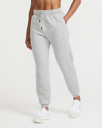 Classic Lounge Joggers | Silver Marl