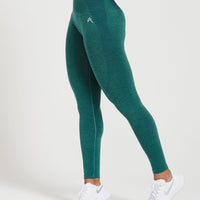 Classic Seamless Leggings | Mineral Green Marl