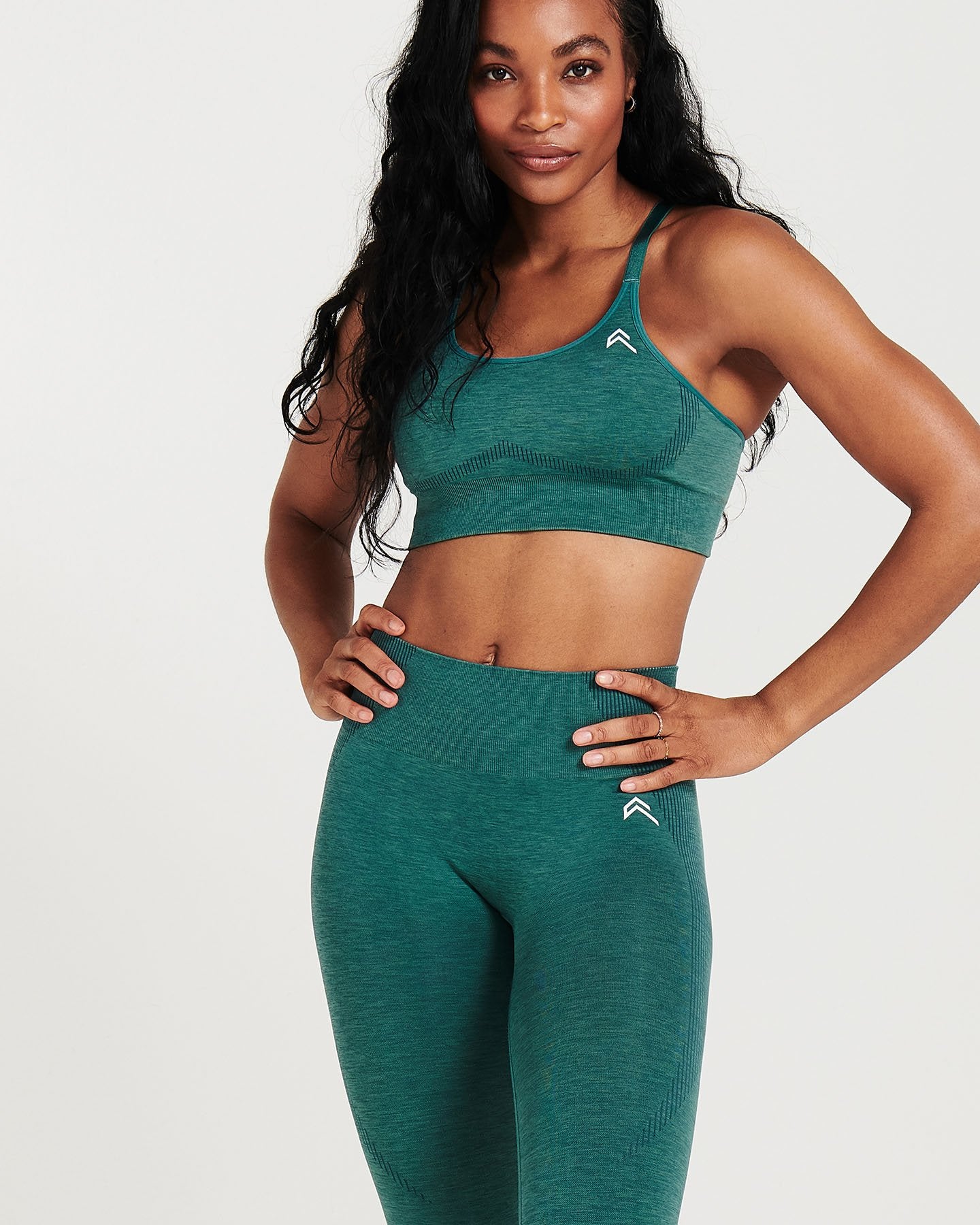 Classic Seamless Leggings | Mineral Green Marl