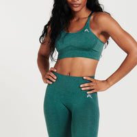 Classic Seamless Leggings | Mineral Green Marl