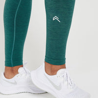 Classic Seamless Leggings | Mineral Green Marl