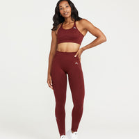 Classic Seamless Leggings | Rosewood Marl