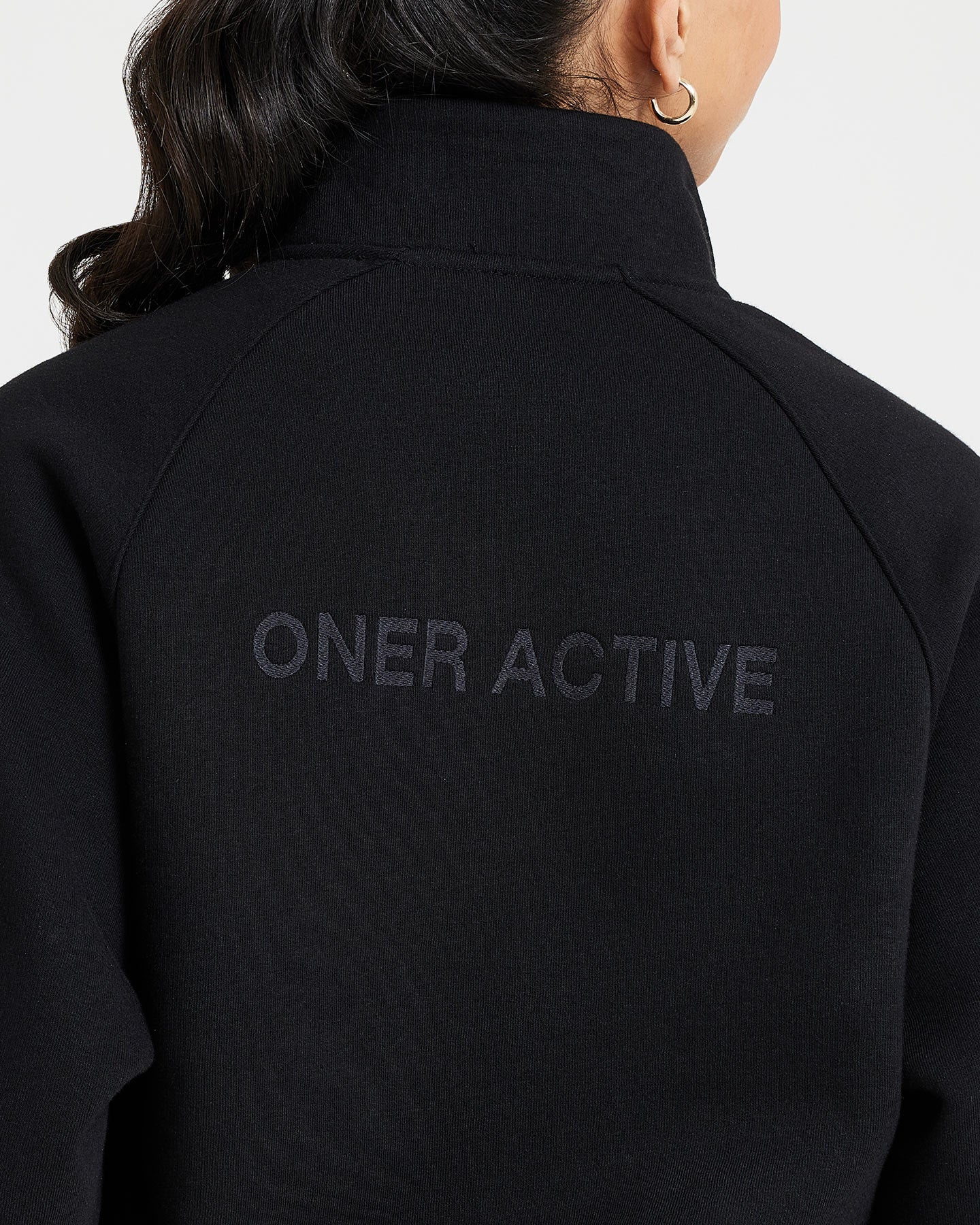 Classic Lounge 1/2 Zip Sweatshirt | Black