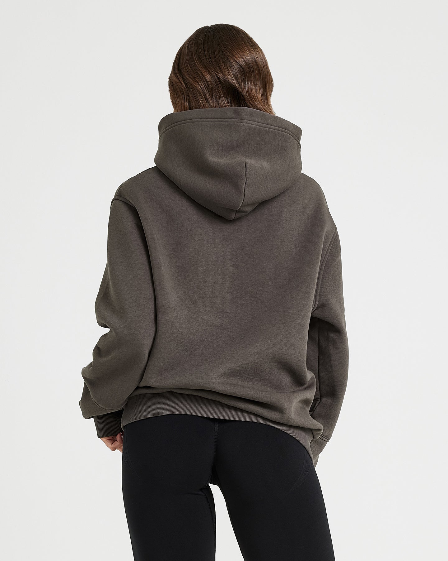 Classic Lounge Oversized Hoodie | Deep Taupe