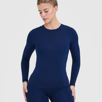 Mellow™ Soft Long Sleeve Top | Midnight