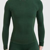 Mellow™ Soft Long Sleeve Top | Pine Green