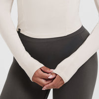 Mellow™ Soft Mid Long Sleeve Top | Sand