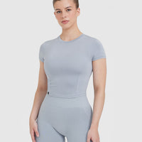 Mellow™ Soft Mid Short Sleeve T-Shirt | Metal Grey