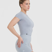 Mellow™ Soft Mid Short Sleeve T-Shirt | Metal Grey