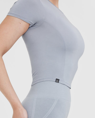 Mellow™ Soft Mid Short Sleeve T-Shirt | Metal Grey