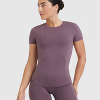 Mellow™ Soft Short Sleeve T-Shirt | Vintage Purple