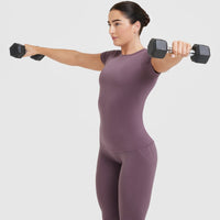 Mellow™ Soft Short Sleeve T-Shirt | Vintage Purple