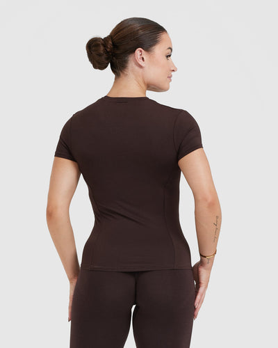 Mellow™ Soft Short Sleeve T-Shirt | 70% Cocoa