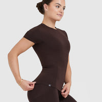 Mellow™ Soft Short Sleeve T-Shirt | 70% Cocoa