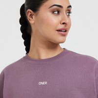Raising The Bar Graphic Unisex Long Sleeve Top | Vintage Purple