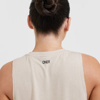 Raising The Bar Graphic Unisex Muscle Vest | Sand