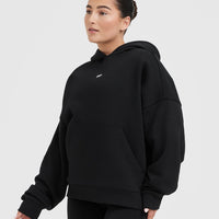 Raising the Bar Graphic Unisex Oversized Hoodie | Black