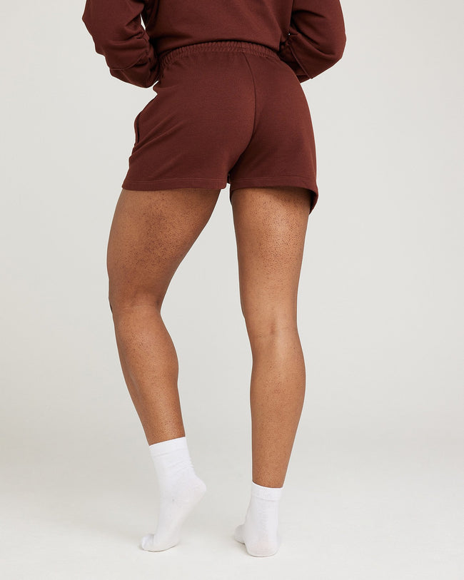 Classic Lounge Sweatshorts | Deep Cocoa