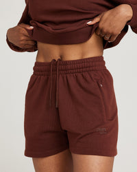 Classic Lounge Sweatshorts | Deep Cocoa