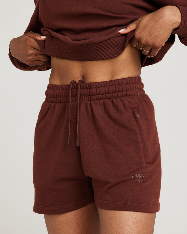 Classic Lounge Sweatshorts | Deep Cocoa