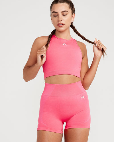 Classic Seamless Shorts | Guava Marl