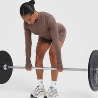 Timeless Crop Jacket | Cool Brown