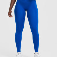 Timeless High Waisted Leggings | Cobalt