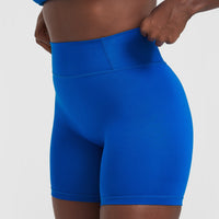 Timeless High Waisted Shorts 6" | Cobalt