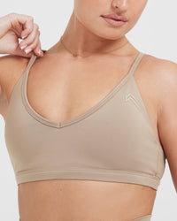 Timeless Strappy Bralette | Sandstone