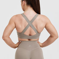 Timeless Wide Strap Sports Bra | Minky